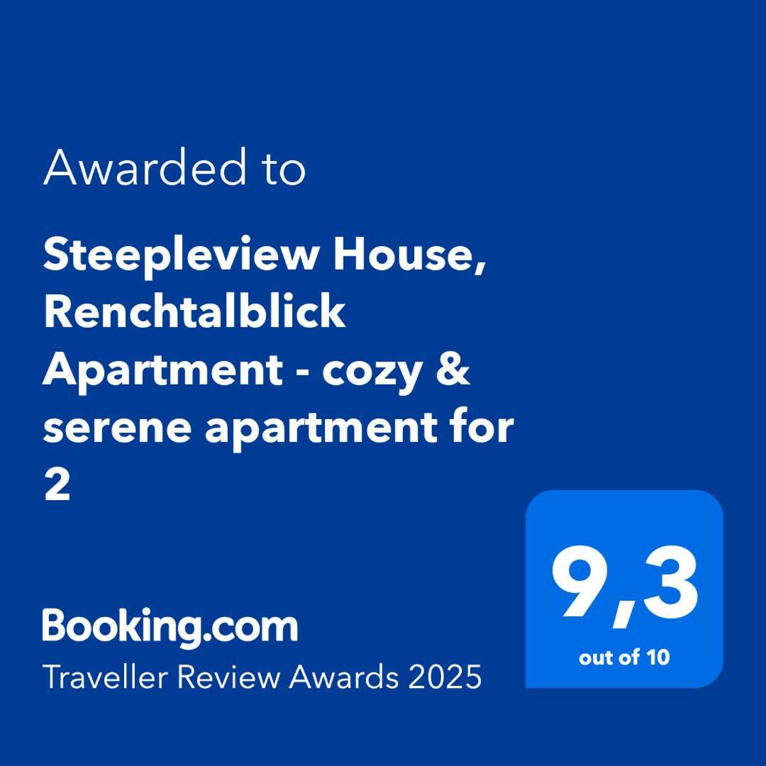 Steepleview House, Renchtalblick Apartment - Cozy & Serene Apartment For 2 Bad Peterstal-Griesbach Exteriör bild